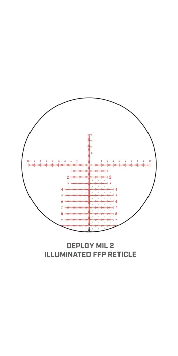 Bushnell Match Pro ED 5-30x56 Zielfernrohr – Deploy MIL2 MRAD FFP-Absehen