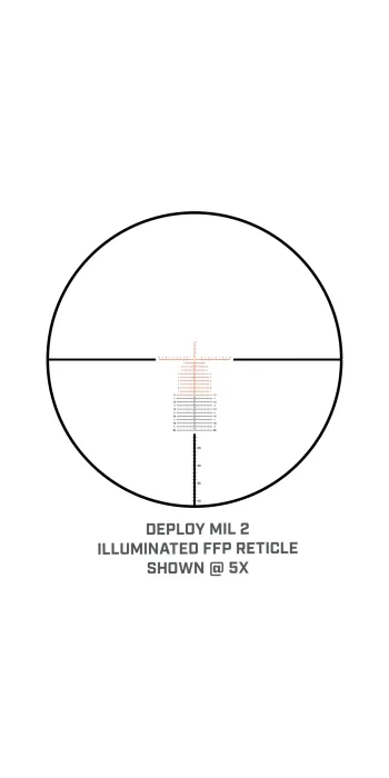 Bushnell Match Pro ED 5-30x56 Zielfernrohr – Deploy MIL2 MRAD FFP-Absehen
