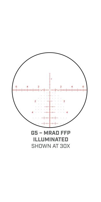 Bushnell Match Pro ED 5-30x56 Zielfernrohr – G5i FFP-Absehen – MRAD