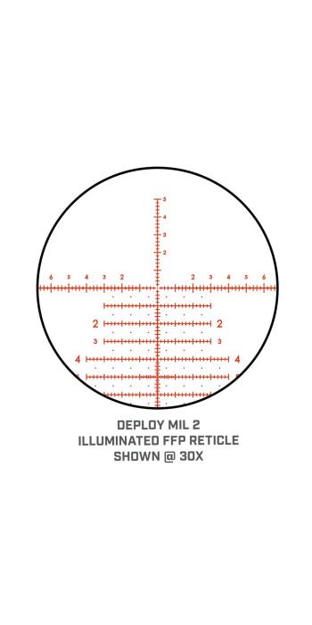 Bushnell Zielfernrohr Match PRO 5-30x56mm Deploy MIL 2 Leuchtabsehen 34mm
