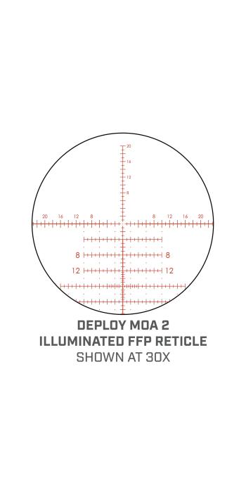 Bushnell Match Pro ED 5-30x56 Zielfernrohr – Deploy MOA 2 FFP-Absehen