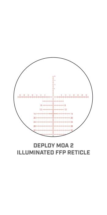 Bushnell Match Pro ED 5-30x56 Zielfernrohr – Deploy MOA 2 FFP-Absehen