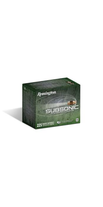 Remington Subsonic Rimfire .22 LR 40GR CPHP 225 Patronen