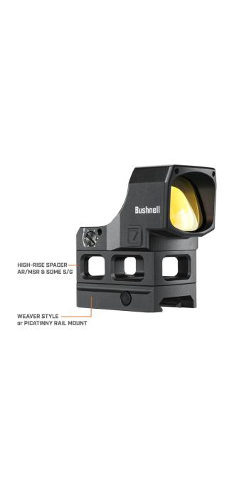 Bushnell Rotpunktvisier RXM-300 (RMS/RMSc-Footprint)