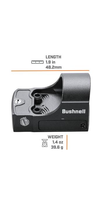 Bushnell Rotpunktvisier RXS-100 (Weaver- / Picatinnymontage)