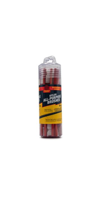 Shooter's Choice Nylon Putzbürsten – 20er Pack (SHF-316R-20)