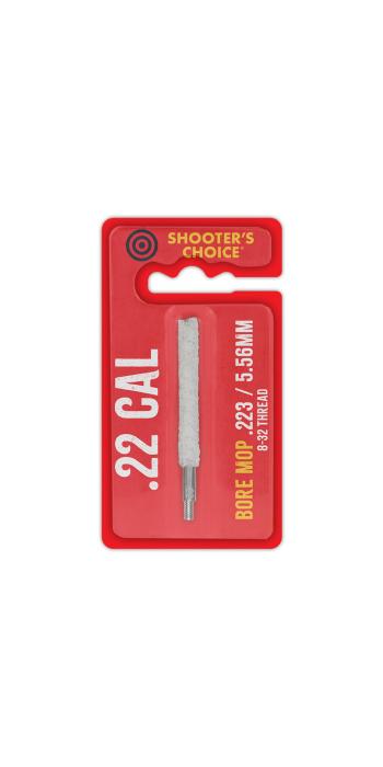 Shooter’s Choice Wollbürste .22 / .223 / 5.56 mm Baumwolle 3″ – 8-32 (SHF-3M22)