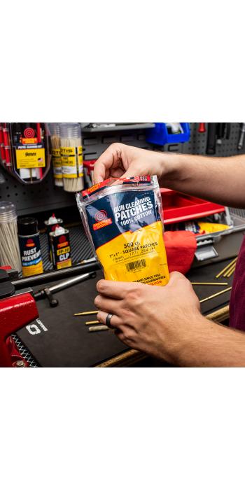 Shooter's Choice Reinigungspatches 1" (100% Baumwolle) – 500 Stück (SHF-914-500)