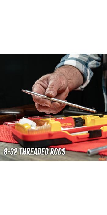 Shooter's Choice 12 Gauge Waffenreinigungs-Kit inkl. FP-10 CLP + Adapter 8-32→5/16-27 (SHF-SRK-12)