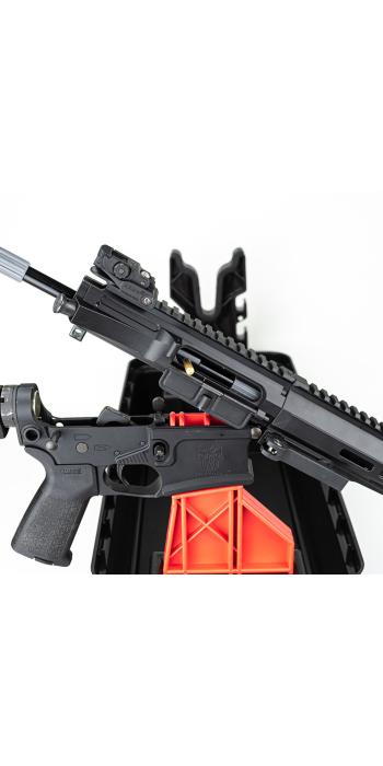 Shooter's Choice Universal Bore Guide mit Solvent-Port & MSR/AR-Kragen (SHF-BG-U)