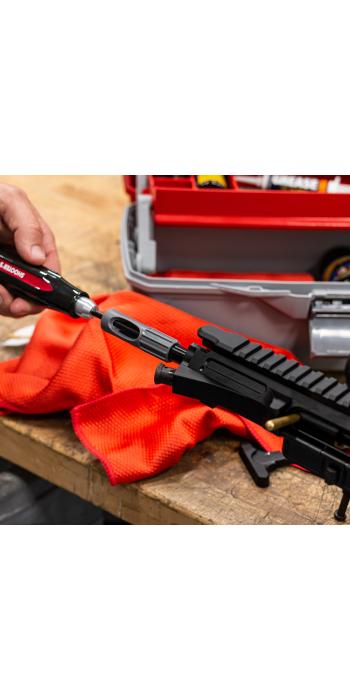 Shooter's Choice Universal Bore Guide mit Solvent-Port & MSR/AR-Kragen (SHF-BG-U)