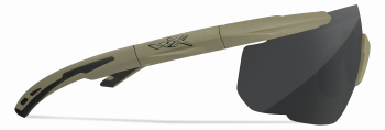 WX SABER Advanced Brille mit 3 Wechselgläsern, Gestellfarbe Matt Tarnfarbe
