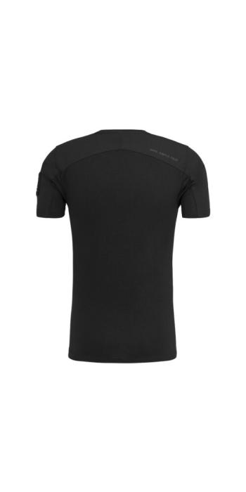 GLOCK Tactical T-Shirt Schwarz – Ripstop-Schultern, Stretch-Torso – Soft-Velcro-Badge – Größe M