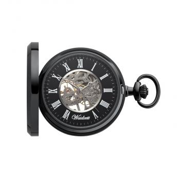 Skelett Taschenuhr Franz Theodor (schwarz)