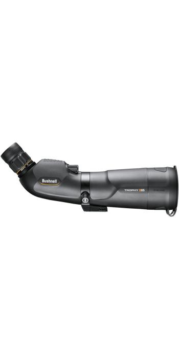 Bushnell Spektiv Trophy Xtreme 20-60x65mm mit Schrägeinblick, schwarz, Porro-Prismen, mit Koffer und Stativ