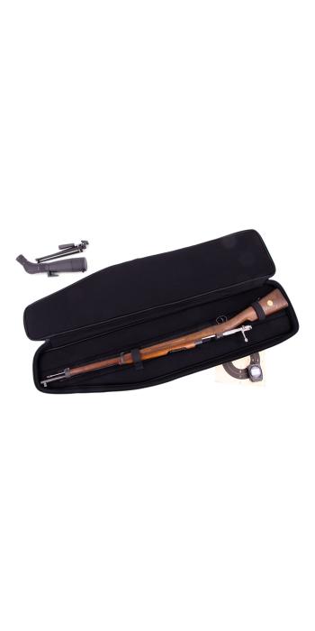 Winter Waffentasche 130 cm – 1000D (laut Grafik), abschließbar, Rucksackgurte (Dune) – JM-W5-RIFLE