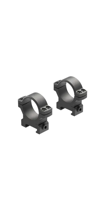 Leupold BackCountry Cross-Slot Montageringe 30 mm Medium – Picatinny/Weaver – Matt Schwarz