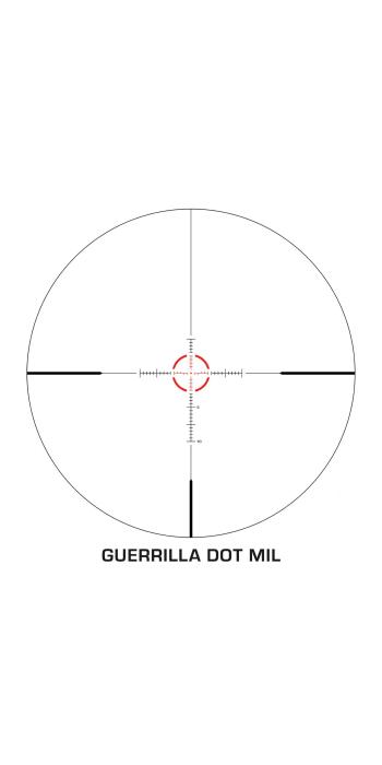 Swampfox Arrowhead 1-10x24 SFP LPVO Zielfernrohr - MIL-Absehen, grün beleuchtet