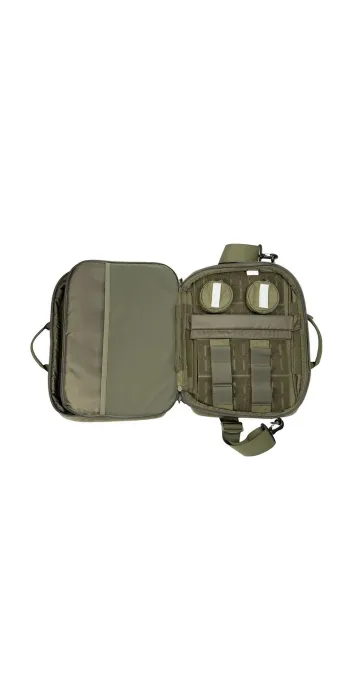 GLOCK Executive Gear Bag – Olive – CORDURA® 700D – 40×28×10 cm – 360° gepolstert – MOLLE/Klett