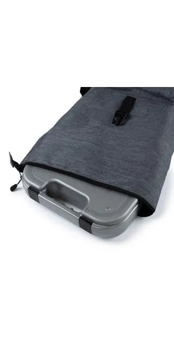 GLOCK Rucksack „Perfection“ – Grau – wasserdicht beschichtet – 32×14×41 cm