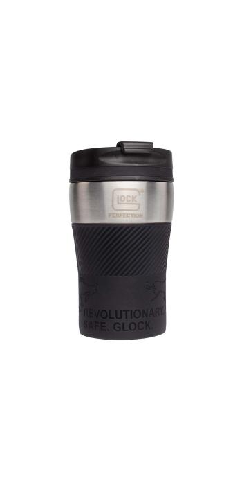 Glock Thermobecher „Coffee To Go“ – 210 ml – Schwarz/Edelstahl