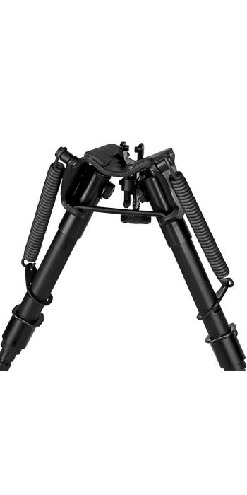 HARRIS Zweibein 6–9" ohne Drehgelenk, mit Raster HARRIS Zweibein 6–9" ohne Drehgelenk, mit Raster