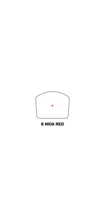 Swampfox Justice II 1x30 RMR Reflexvisier - 6 MOA Dot, rot