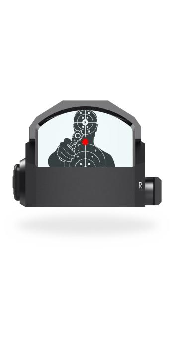 Swampfox Kingslayer 1x22 RMR Reflexvisier - Circle Dot, rot