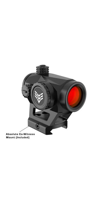Swampfox Liberator II 1x22 Reflexvisier - Multi-Reticle, rot