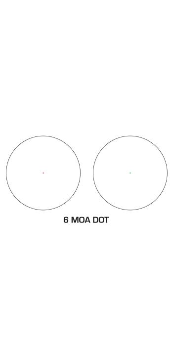 Swampfox Raider 1x20 Micro Prism Visier - 6 MOA Dot, grün beleuchtet