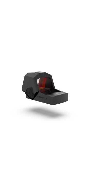 Swampfox Sentinel II 1x20 RMSc Micro-Reflexvisier - 3 MOA Dot, rot, Blackout Rear Sight Guide