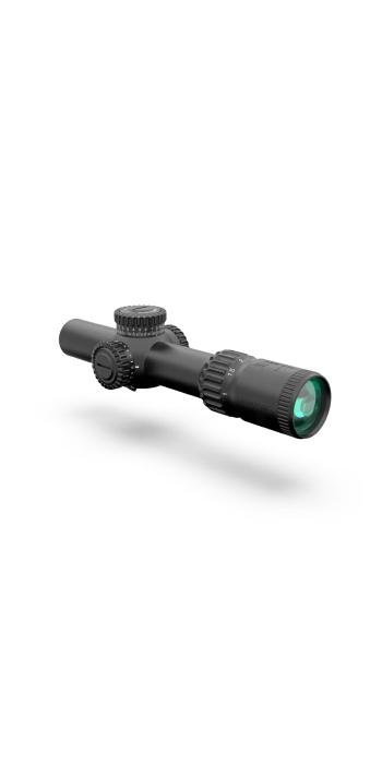Swampfox Warhorse 1-6x24 FFP LPVO Zielfernrohr - MIL-Absehen, rot beleuchtet, 34 mm