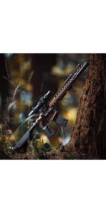 Swampfox Warhorse 1-6x24 FFP LPVO Zielfernrohr - MIL-Absehen, rot beleuchtet, 34 mm