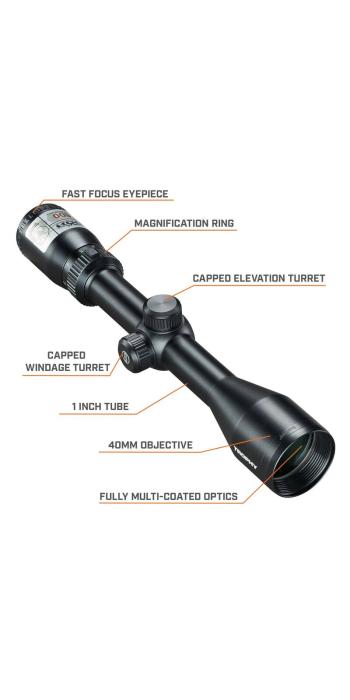 Bushnell Trophy 3–9x40 DOA600 (SKU 753960B) Bushnell Trophy 3–9x40 DOA600 (SKU 753960B)