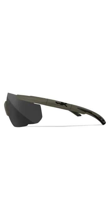 WX VALOR Brille mit 3 Wechselgläsern, Gestellfarbe Matt Armee Grün WX VALOR Brille mit 3 Wechselgläsern, Gestellfarbe Matt Armee Grün