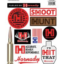 Hornady Sticker Sheet American Made American Owned #98020