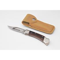 Hornady Buck 110 Folding Hunter Messer mit Lederscheide