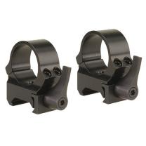 Leupold QRW Ringe 25,4mm medium glänzend schwarz