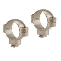 Leupold Dual Dovetail Ringe 30mm high silber