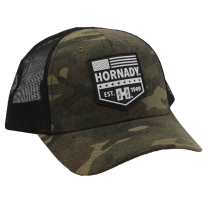 Hornady Schildmütze / Cap Schwarz Camouflage Est. 1949 Hornady Schildmütze / Cap Schwarz Camouflage Est. 1949