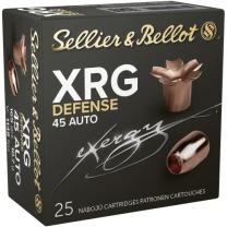 Sellier & Bellot .45 ACP 107g/165GR XRG-Defense 25 Patronen Sellier & Bellot .45 ACP 107g/165GR XRG-Defense 25 Patronen