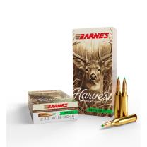 Barnes Harvest Collection .243 Win. 5,8 g / 90 gr Sierra Tipped GameKing Jagdmunition – 20 Stück #32398
