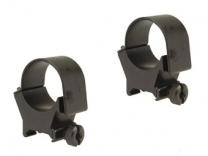 Weaver Top-Mount Weaver-Style Ringe matt schwarz 30mm high, BH 12,7mm