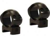 Weaver Grand Slam Top-Mount Weaver-Style Ringe glänzend schwarz 25,4mm high, BH 8,43mm