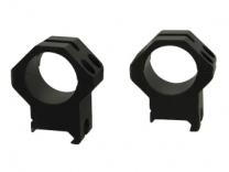 Weaver Tactical 4-Hole Picatinny-Style Ringe matt schwarz 25,4mm extra high, BH 13,21mm