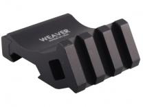Weaver Tactical Offset Picatinny Accessory Rail matt schwarz
