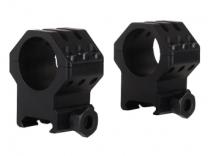 Weaver Tactical 6-Hole Picatinny-Style Ringe matt schwarz 25,4mm extra high, BH 13,21mm