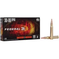 Federal Fusion Tipped .30-06 Springfield 11,7 g / 180GR Jagdmunition – 20 Stück #F3006TFS3 Federal Fusion Tipped .30-06 Springfield 11,7 g / 180GR Jagdmunition – 20 Stück #F3006TFS3