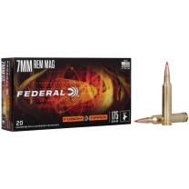 Federal Fusion Tipped 7 mm Rem. Mag. 11,3 g / 175GR Jagdmunition – 20 Stück #F7RTFS2 Federal Fusion Tipped 7 mm Rem. Mag. 11,3 g / 175GR Jagdmunition – 20 Stück #F7RTFS2