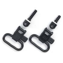 Uncle Mike's QD-Riemenbügel-Set mit Holzschrauben 1/2" (12,7mm) Schwarz